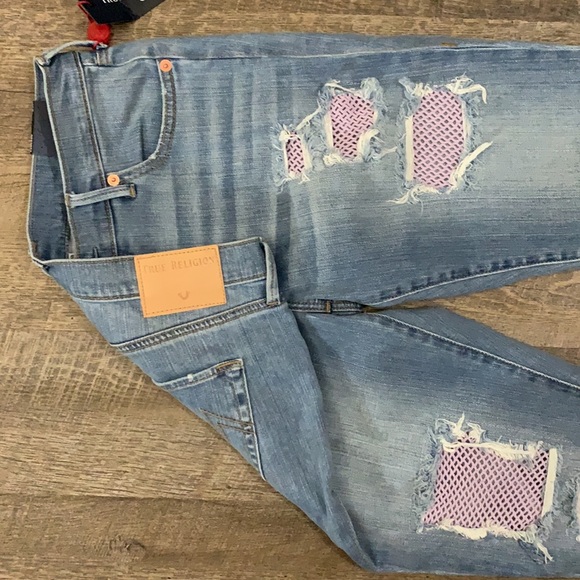 BRAND NEW!True Religion CAMERON boyfriend Jeans 27 - Picture 2 of 7